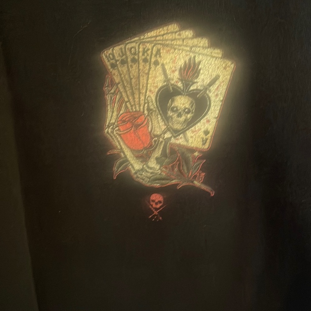 Medium black sullen shirt